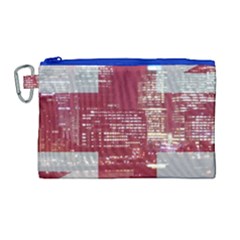 London England City Canvas Cosmetic Bag (large)