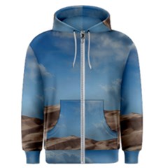 Sand Dune Desert Landscape Dry Men s Zipper Hoodie by Celenk