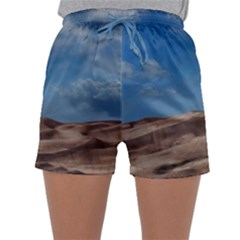 Sand Dune Desert Landscape Dry Sleepwear Shorts by Celenk