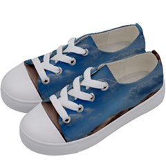 Sand Dune Desert Landscape Dry Kids  Low Top Canvas Sneakers by Celenk