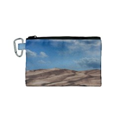 Sand Dune Desert Landscape Dry Canvas Cosmetic Bag (small) by Celenk