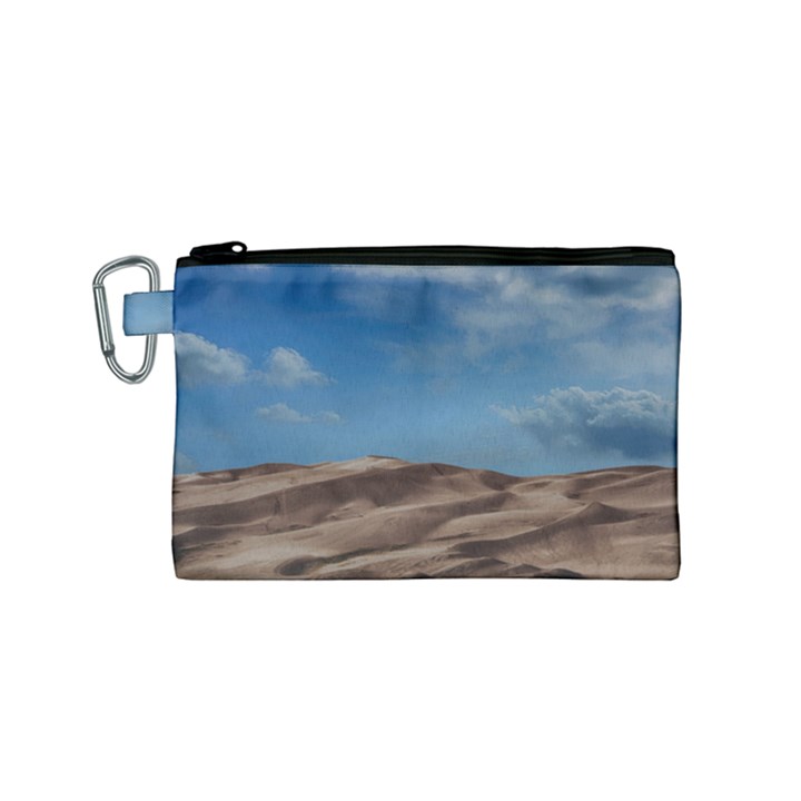 Sand Dune Desert Landscape Dry Canvas Cosmetic Bag (Small)