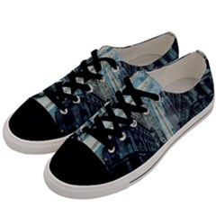 Storm Damage Disaster Weather Men s Low Top Canvas Sneakers by Celenk