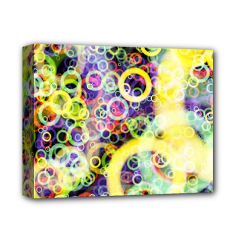 Background Texture Rings Deluxe Canvas 14  X 11  by Celenk