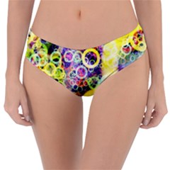 Background Texture Rings Reversible Classic Bikini Bottoms by Celenk