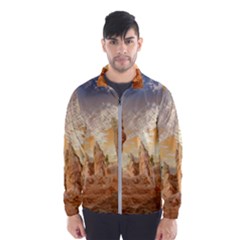 Canyon Desert Landscape Scenic Wind Breaker (men) by Celenk