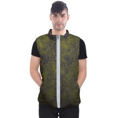 Green Background Texture Grunge Men s Puffer Vest by Celenk