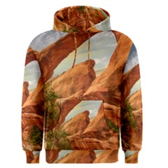 Canyon Desert Rock Scenic Nature Men s Pullover Hoodie by Celenk