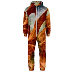 Canyon Desert Rock Scenic Nature Hooded Jumpsuit (men)  by Celenk