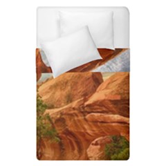 Canyon Desert Rock Scenic Nature Duvet Cover Double Side (single Size) by Celenk