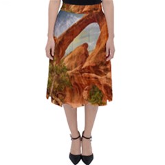 Canyon Desert Rock Scenic Nature Folding Skater Skirt