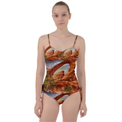 Canyon Desert Rock Scenic Nature Sweetheart Tankini Set by Celenk