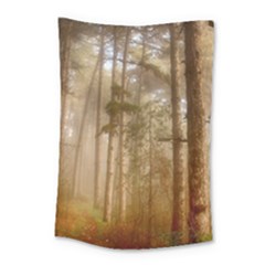 Forest Trees Wood Branc Small Tapestry by Celenk