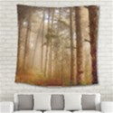 Forest Trees Wood Branc Square Tapestry (Large) View2