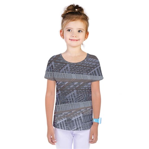 Ducting Construction Industrial Kids  One Piece Tee by Celenk