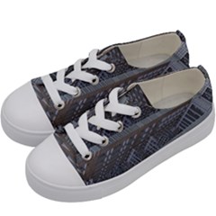 Ducting Construction Industrial Kids  Low Top Canvas Sneakers by Celenk