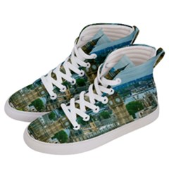 London England City Landmark Men s Hi-top Skate Sneakers by Celenk