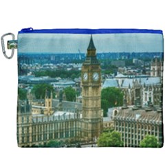 London England City Landmark Canvas Cosmetic Bag (xxxl)