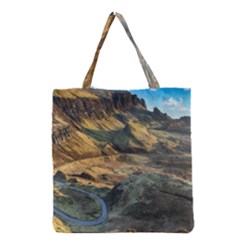 Nature Landscape Mountains Outdoor Grocery Tote Bag by Celenk