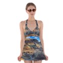 Nature Landscape Mountains Outdoor Halter Dress Swimsuit  View1