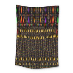 Hot As Candles And Fireworks In Warm Flames Small Tapestry by pepitasart