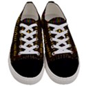 Hot As Candles And Fireworks In Warm Flames Women s Low Top Canvas Sneakers View1