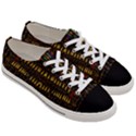 Hot As Candles And Fireworks In Warm Flames Women s Low Top Canvas Sneakers View3