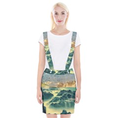 Coastline Sea Nature Sky Landscape Braces Suspender Skirt