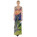 Waterfall Landscape Nature Scenic Maxi Thigh Split Dress View2