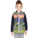 Waterfall Landscape Nature Scenic Kid s Puffer Vest View1