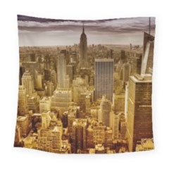 New York Empire State Building Square Tapestry (large)