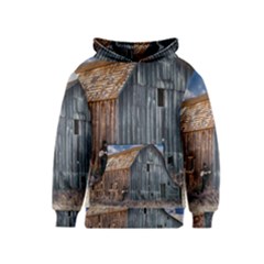 Banjo Player Outback Hill Billy Kids  Pullover Hoodie by Celenk