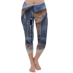 Banjo Player Outback Hill Billy Capri Winter Leggings 