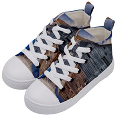 Banjo Player Outback Hill Billy Kid s Mid-top Canvas Sneakers