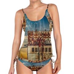 Ruin Abandoned Building Urban Tankini Set