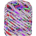 Multi Color Wave Abstract Pattern Full Print Backpack View1