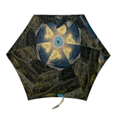 Landscape Clouds Scenic Scenery Mini Folding Umbrellas