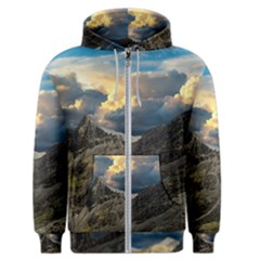 Landscape Clouds Scenic Scenery Men s Zipper Hoodie