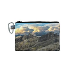 Landscape Clouds Scenic Scenery Canvas Cosmetic Bag (Small)