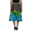 River Forest Landscape Nature Perfect Length Midi Skirt View2