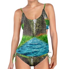 River Forest Landscape Nature Tankini Set