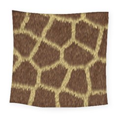 Background Texture Giraffe Square Tapestry (large) by Celenk