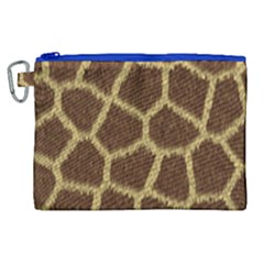 Background Texture Giraffe Canvas Cosmetic Bag (xl)