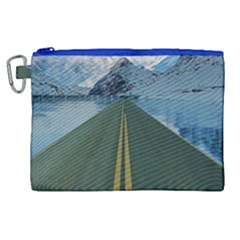 Road Ice Landscape Canvas Cosmetic Bag (xl) by Celenk