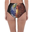 Climate Change Global Warming Reversible High-Waist Bikini Bottoms View4