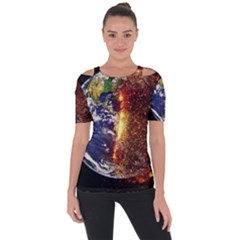 Climate Change Global Warming Short Sleeve Top by Celenk