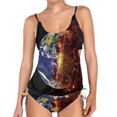 Climate Change Global Warming Tankini Set by Celenk