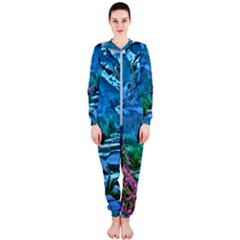 Pathway Nature Landscape Outdoor Onepiece Jumpsuit (ladies)  by Celenk