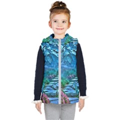 Pathway Nature Landscape Outdoor Kid s Puffer Vest by Celenk