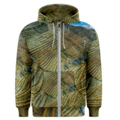 Rice Field China Asia Rice Rural Men s Zipper Hoodie